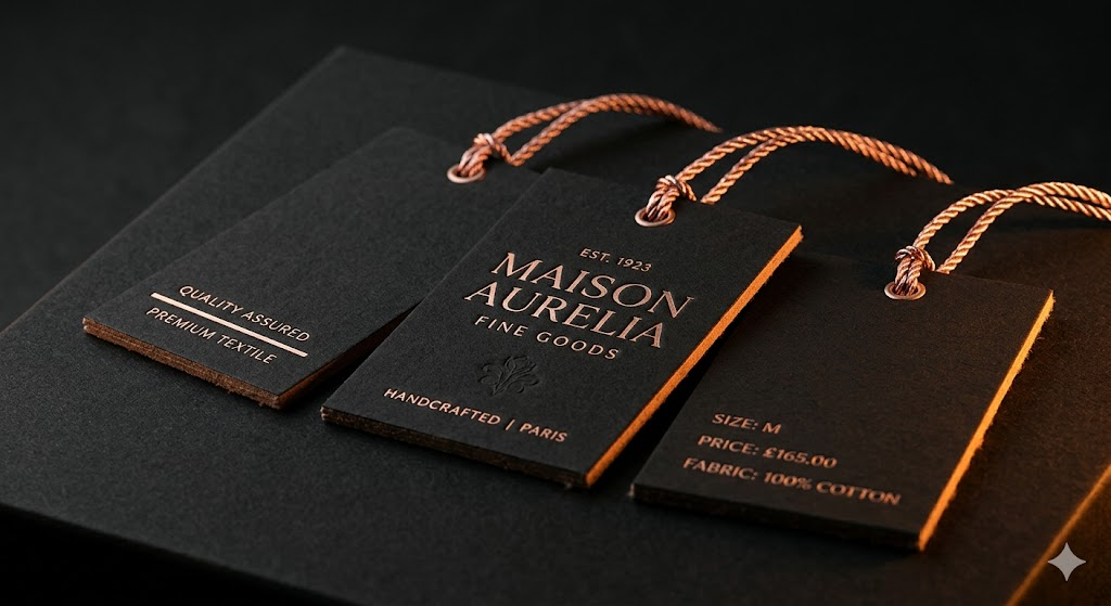 Hang tags and swing tags