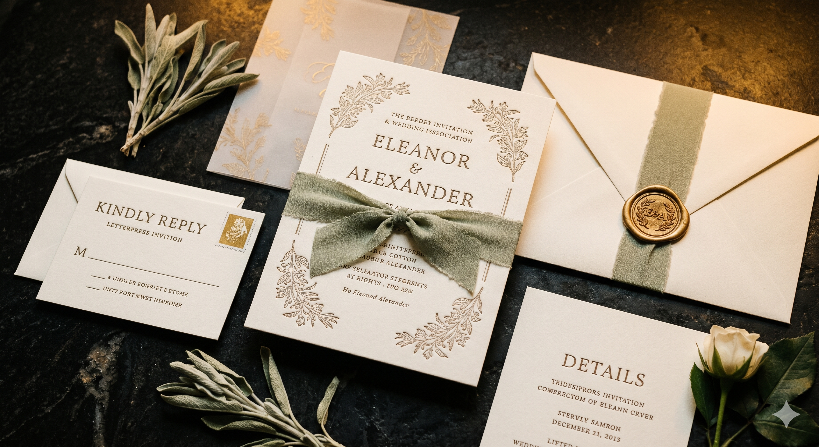 Wedding stationery